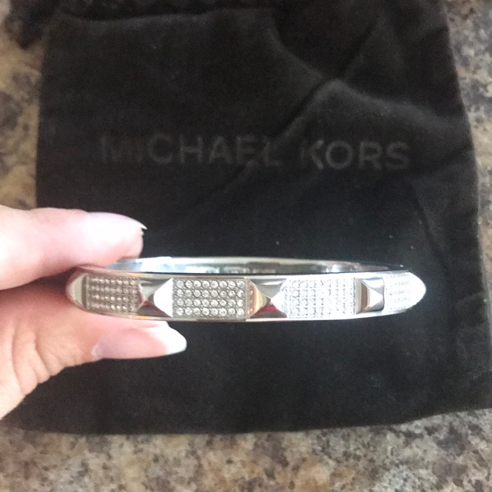 Michael Kors silver cuff